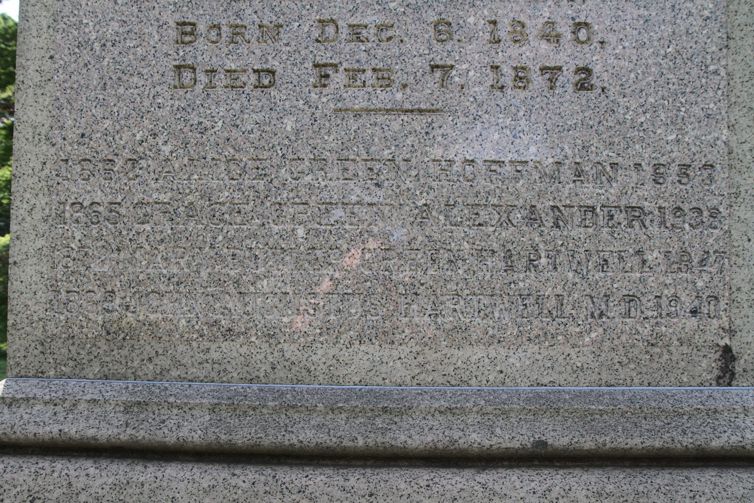 John A. Hartwell's tomb, The Green-Wood Cemetery, Brooklyn NY - 04.JPG